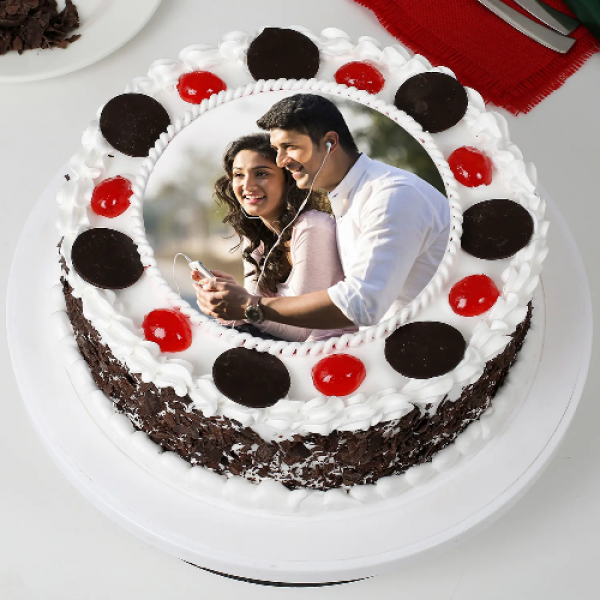 Black Forest Photo Cake